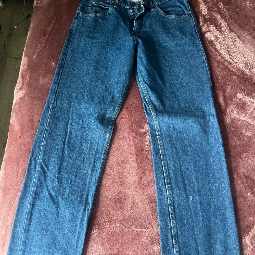Wrangler Premium Blue Denim Jeans 30x32
